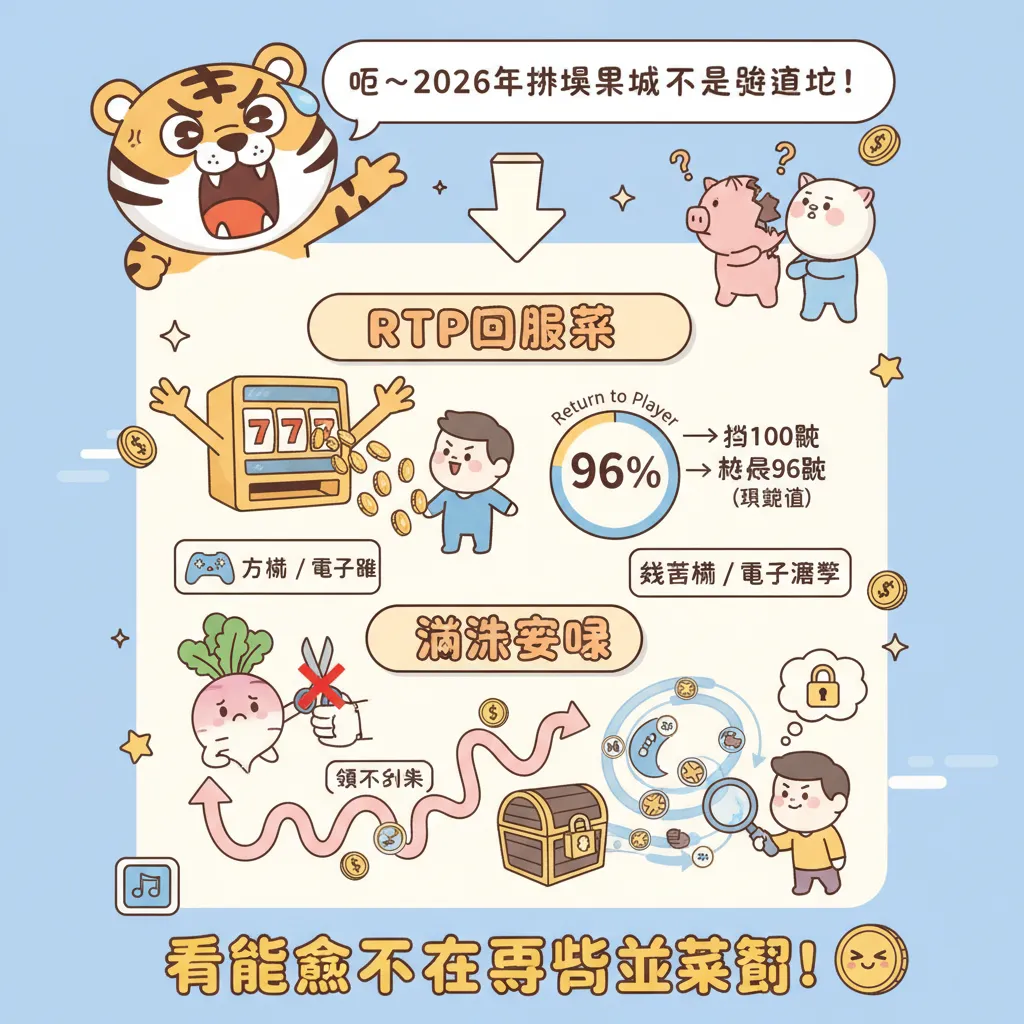 博弈娛樂城怎麼選？看懂RTP回報率與流水要求