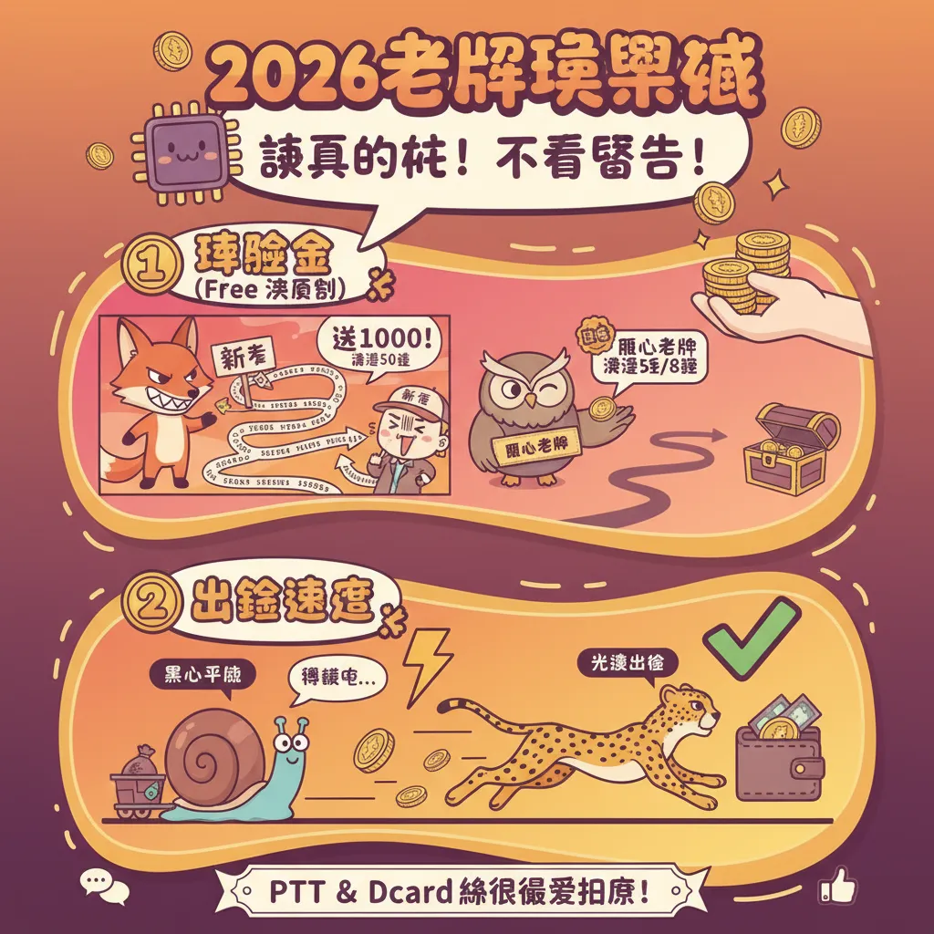 老牌娛樂城怎麼挑？看懂體驗金與出金速度最實在