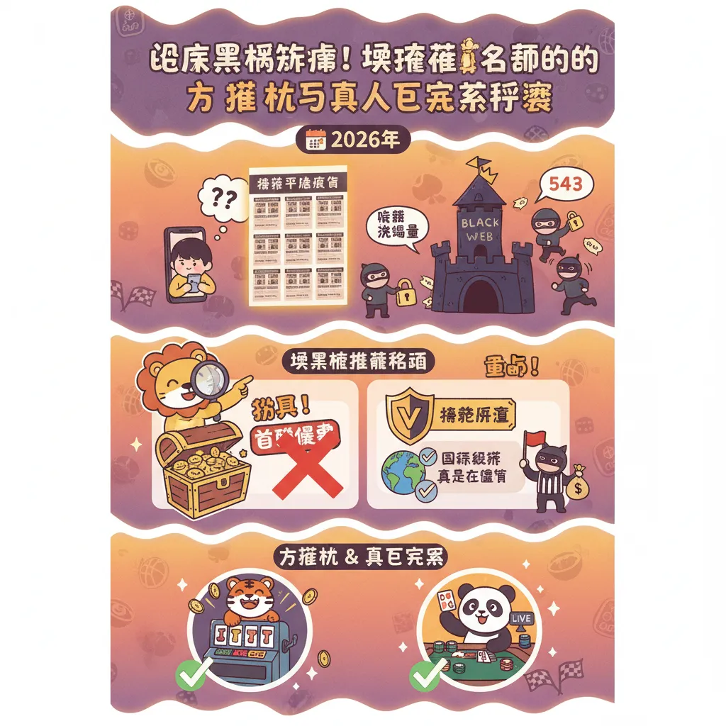 避開黑網詐騙！娛樂城推薦名單中的老虎機與真人百家樂評測